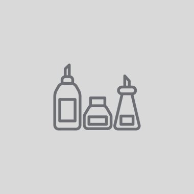 mutfak şişe set simgesi