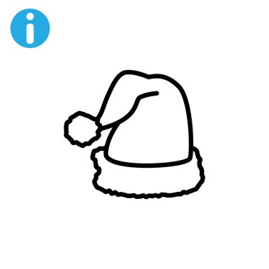 Santa şapka simgesi