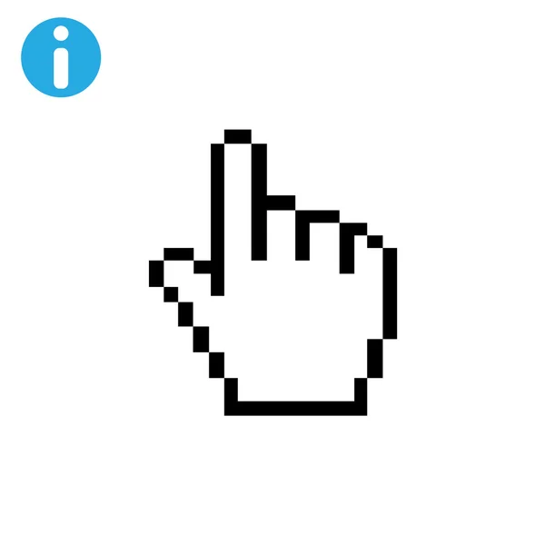 Icono del cursor de mano — Archivo Imágenes Vectoriales