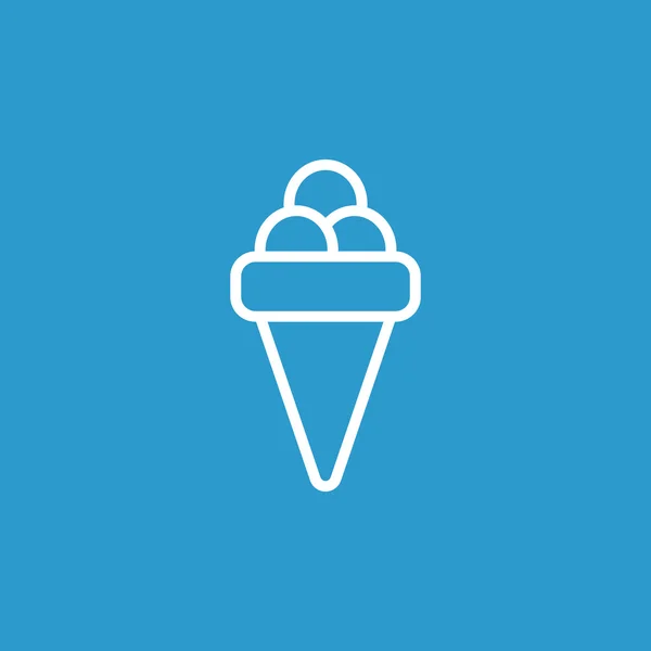 Icono de helado — Archivo Imágenes Vectoriales