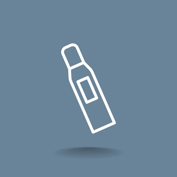 Jel, köpük veya sıvı sabun simgesi — Stok Vektör