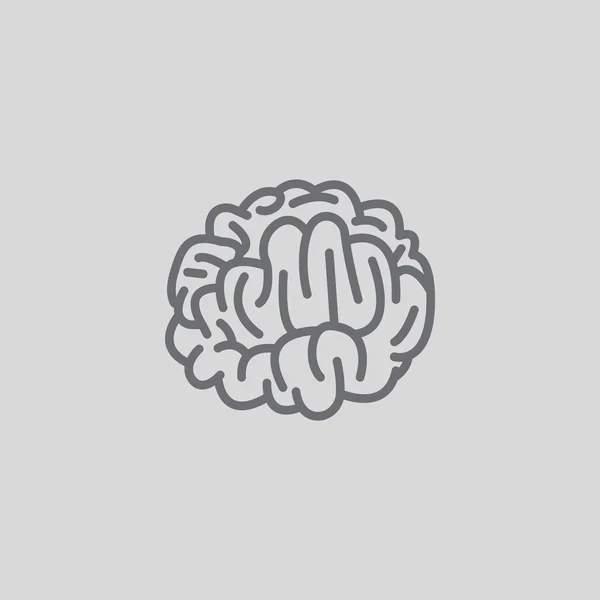 Human Brain Icon — Stock Vector