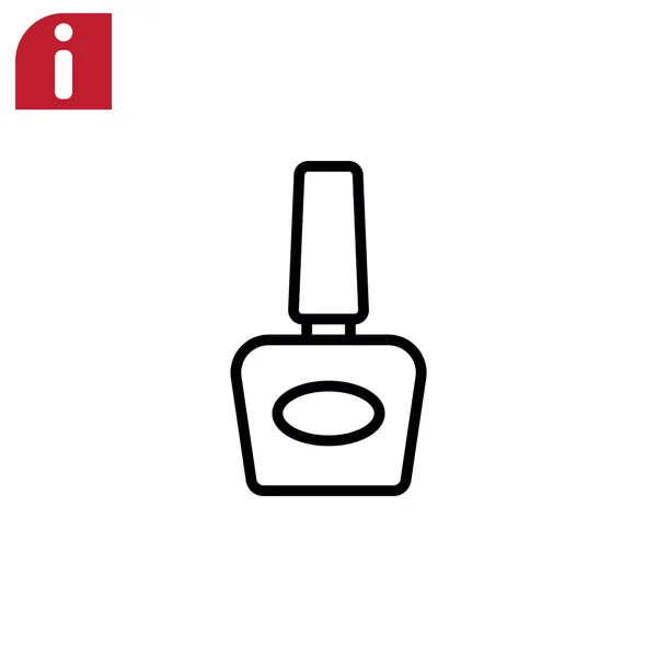 Icono de la botella cosmética — Archivo Imágenes Vectoriales