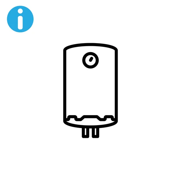 Water boiler icon — Stock Vector