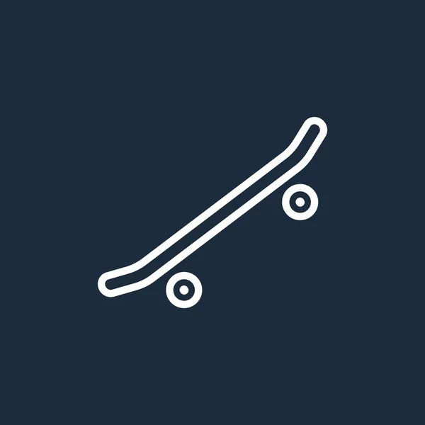 Skateboard-Ikone — Stockvektor