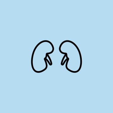 İnsan böbrekler simgesi