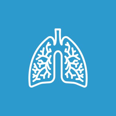 İnsan akciğerleri simgesi