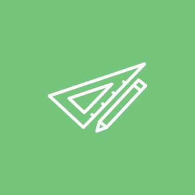 Cetvel simgesi olan kalem