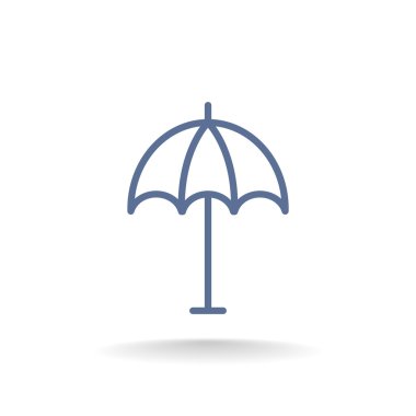 Plaj Şemsiyesi Simgesi