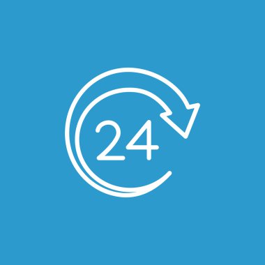 24 saat simgesi