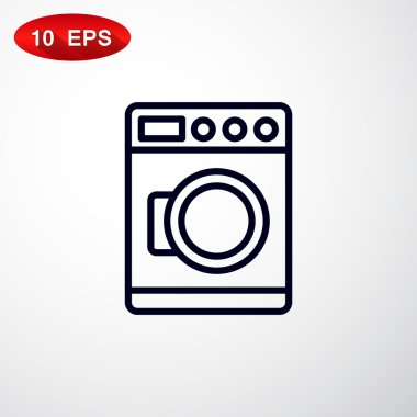 çamaşır makinesi simgesi