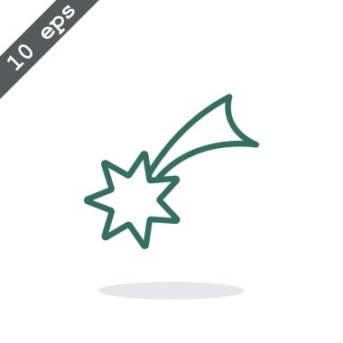 Noel yıldızı simge.