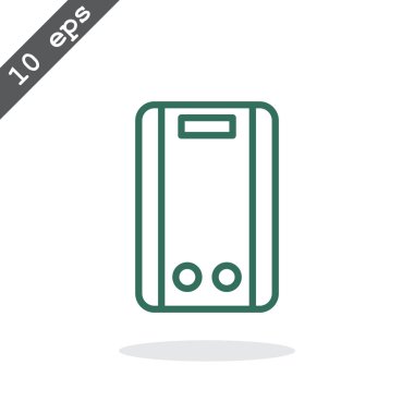 gaz su ısıtıcı simgesi