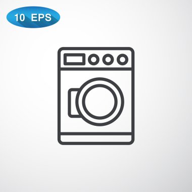 çamaşır makinesi simgesi