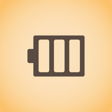 tam dolu pil simgesi