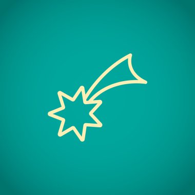 Noel yıldızı simge.