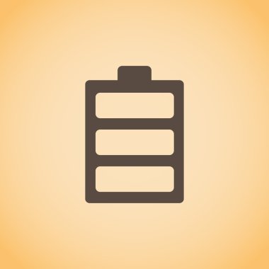 tam dolu pil simgesi