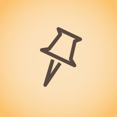 Raptiye düğme simgesi.