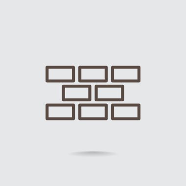 tuğla malzeme simgesi