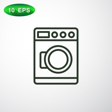 çamaşır makinesi simgesi