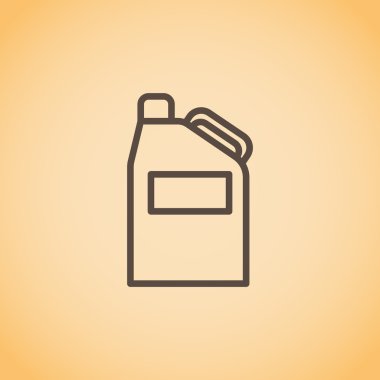 Bidon benzin simgesi