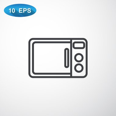 mikrodalga fırın simgesi