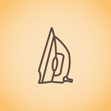 Elektrik yumuşatma-demir simgesi