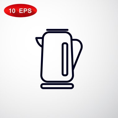 Elektrikli çaydanlık simgesi