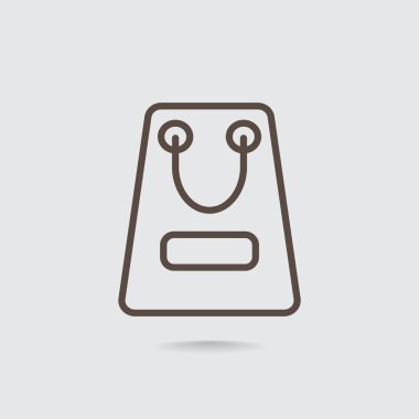 alışveriş çantası simgesi