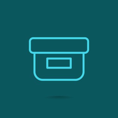 yiyecek kabı simgesi