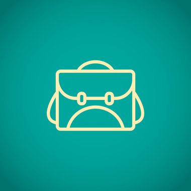 okul çantası simgesi