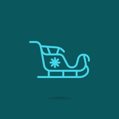 Noel Baba'nın kızağı simgesi