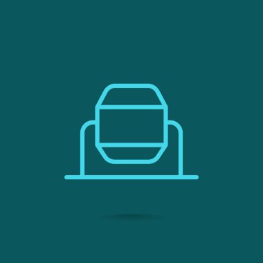 Beton karıştırıcı simgesini