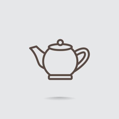 seramik çaydanlık simgesi