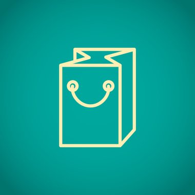 alışveriş ambalaj simgesi