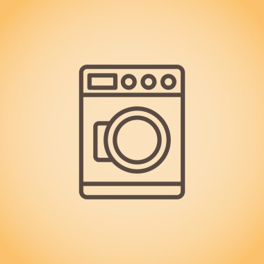 çamaşır makinesi simgesi