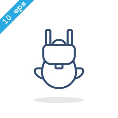 çanta turist web simgesi