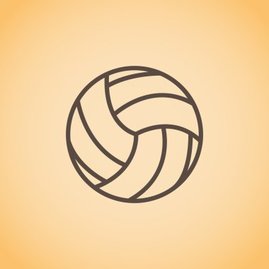 Voleybol topu simgesini