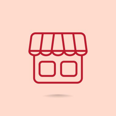 dükkan ya da mağaza simgesi