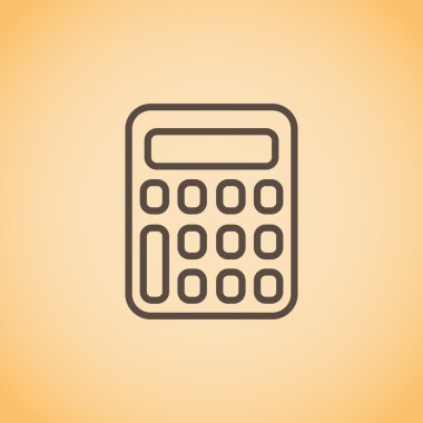 hesap makinesi web simgesi.