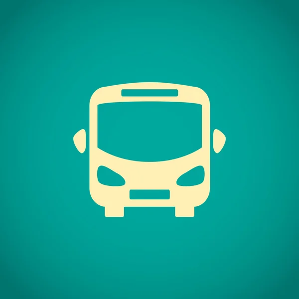 Ícone de ônibus - transporte — Vetor de Stock