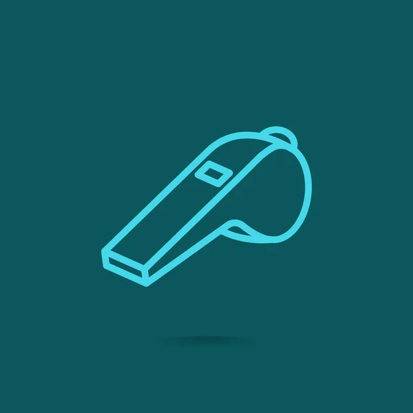 Ref-whistle icon — стоковый вектор