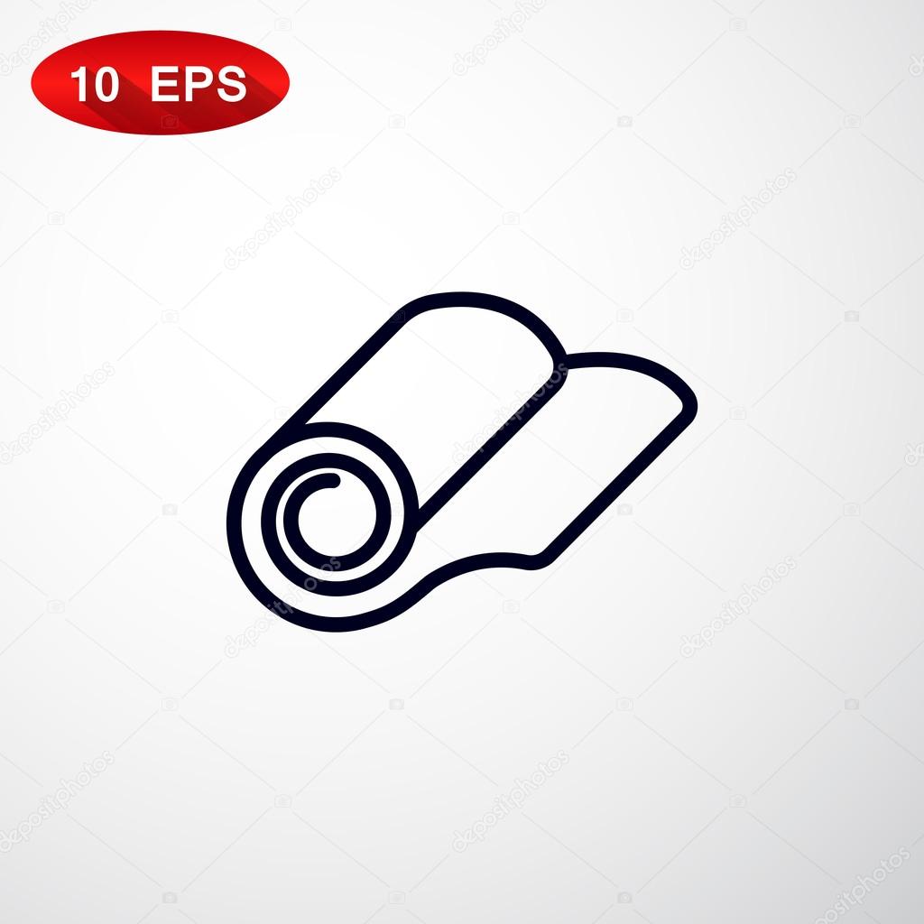 roll of wallpaper icon