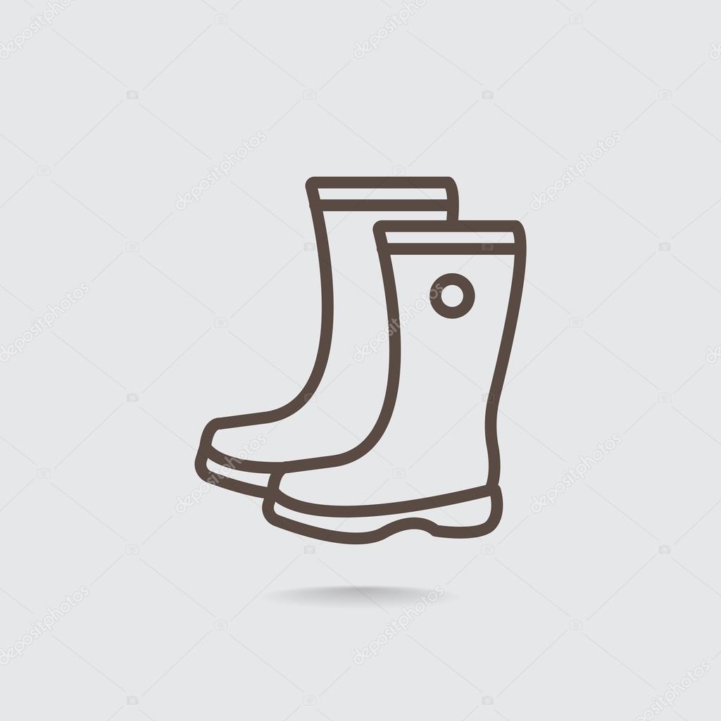 Gum boots icon