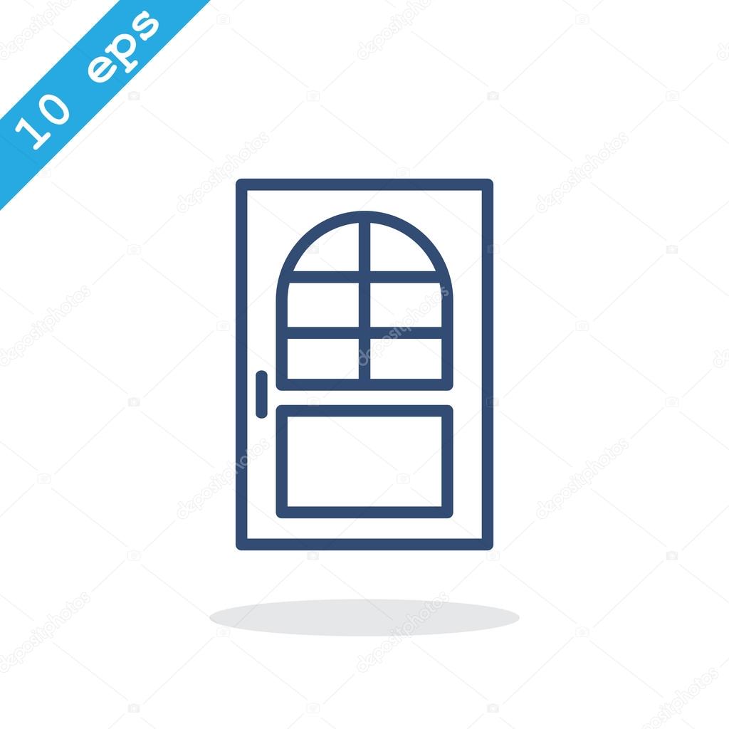 closed door icon