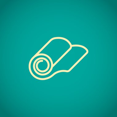 rulo duvar kağıdı simgesinin