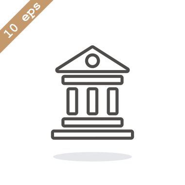 banka binası simgesi