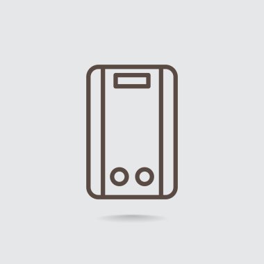 gaz su ısıtıcı simgesi