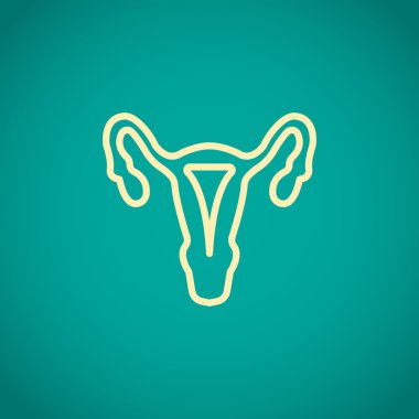 Anatomi kadın hastalıkları simgesi