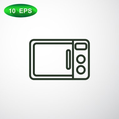 mikrodalga fırın simgesi